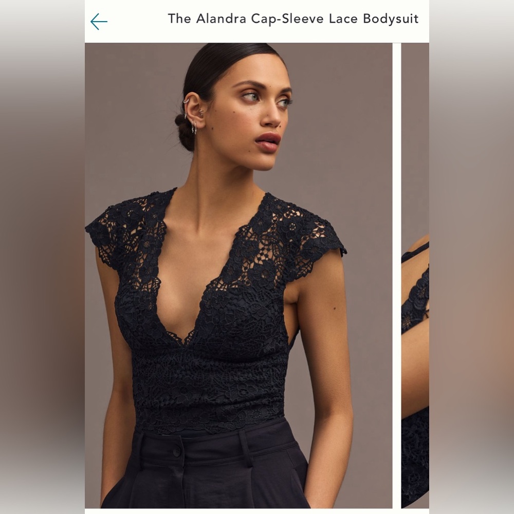 Anthropologie never worn lace bodysuit
